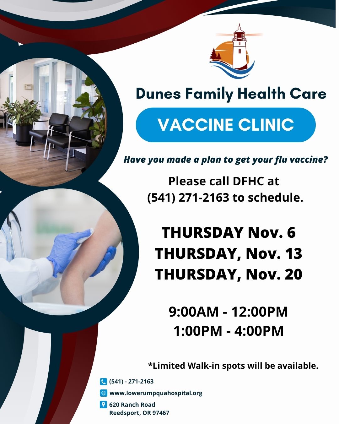 Vaccine Clinic • Lower Umpqua Hospital